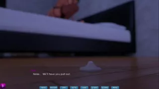 Lady with big boobs and big ass finally fucks her crush - gameplay part 3