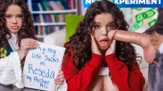 Broke College Girl Archer Ali Closes Her Books and Opens Her Legs