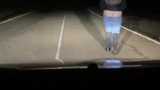 You Can See My Butt Crack While Driving- POV