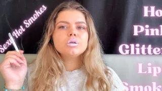 Pink Glitter Goddess Smoking Show