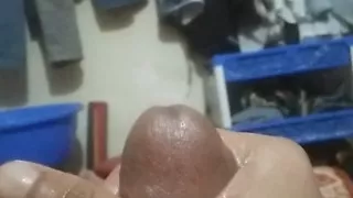 I got a handjob in my room.