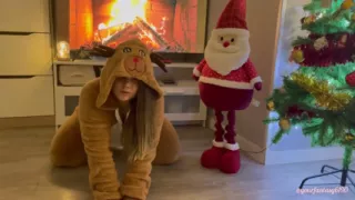 Reindeer farting