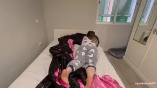 Morning farts in pajamas