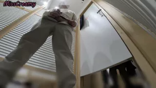 Slutty French Teacher Public Dressing Room Helps Me Cum Voyeur Store Milan - MissCreamy