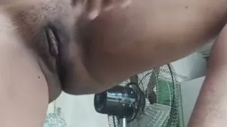 Desi wife squeezed her and looked bad