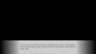 Creig Cumming Into Sissy Chris Little Throat With Throbbing Huge Black Cock