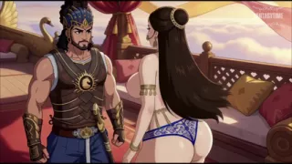 Bahubali fucked Debsena Anal on a flying ship (Bahubali parody 2)