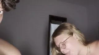 Real Nerdy Canadian Chick Can't Help Blowing Me