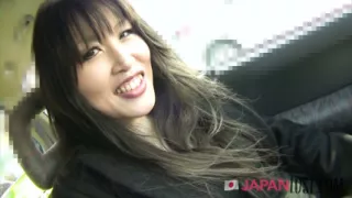 Petite Japanese MILF gets messy POV creampie