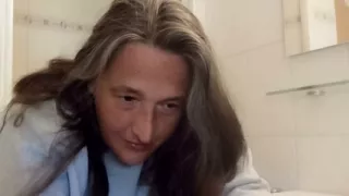 BBW belly wobbling shower mature German