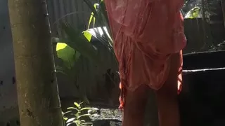 Bengali sister-in-law's leg