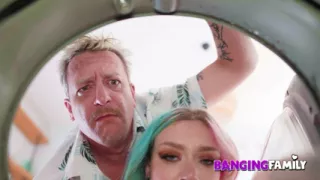 Banging Family - A Petite Tattooed Babe is Fucked Anal by her StepDad
