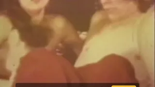 Classic threesome porn movie.