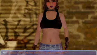 Coming of Ages -gameplay -roleplay - Cosplay - Goth Style Dressed Teen-photoshoot 7 -part 2