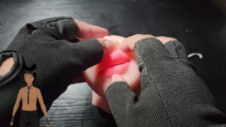 Using a pocket pussy that looks a mouth!
