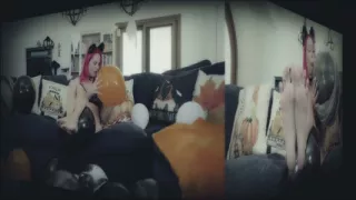 Pretty Kitty Halloween Balloons 4K