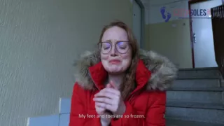 Ginger's freezing hurting feet nightmare
