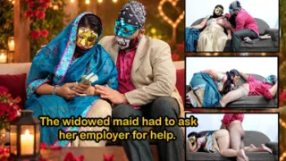 The Widowed Maid Had to Ask Her Employer for Help