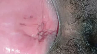 Teen pussy lips opened up.(18+)