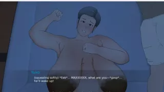 Plowed - Gameplay - Roleplay - Granny Riding the Teen in Sofa and Get Fucked Near Husband at Bed