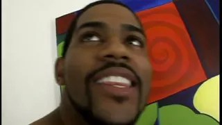 Sexy tattooed young blond bitch takes part in interracial gangbang with four black studs