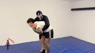Kourtneyinked Vs Masked Rider - Submission Wrestling Showdown