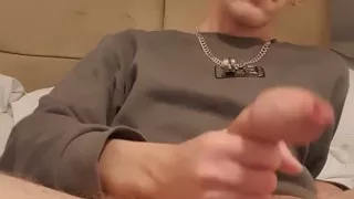 Homemade Twink Two Handed Wank