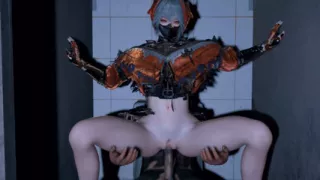 3D Horny Cosplay Have a Hardcore Blowjob Sex with Big Dick