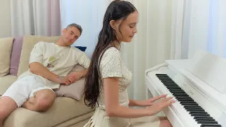 Playing the Piano Ended in Intense Anal Fucking