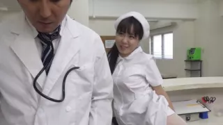Naughty Asian Nurse Shares Passionate Kisses with Patient