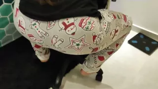 This Girl Told Me That She Has My Christmas Present Under Her Christmas Pajamas.