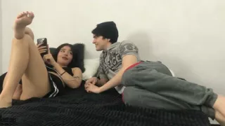 I Slide Her Thong Aside and Fuck Her Rich Pussy - Porn in Spanish