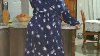 Amateur Big Tits MILF JOI in Kitchen POV