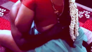 My Hot Stepsister in Law in Saree Blouse Stroking & Riding My Hard Cock