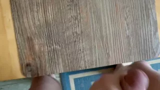 Handjob with full cum load