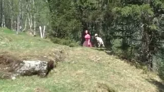 Hot Threesome on Grass