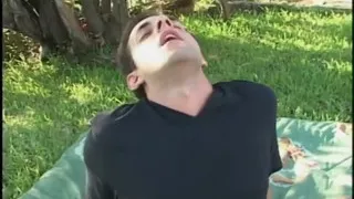 Redhead mature is fucked outdoors by a stud then gets facial