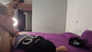 Married Amateur Arrives From the Stadium Excited and Gives an Amateur Fuck Receiving Cumshot in Her Ass
