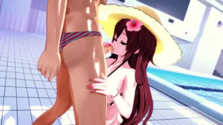 Friday Night Funkin' Girlfriend - 3D Hentai Animation