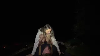Sensual Sex Outside for Anyone to See