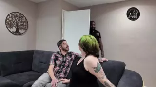 Cuckold - Clubcuck Chair 1 Violet Skye Rekoves Condom and Takes BBC