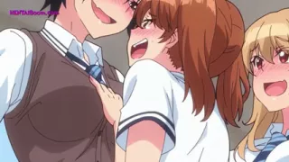Hentai Anime Schoolgirl Caught in Library & Intense Public Encounter