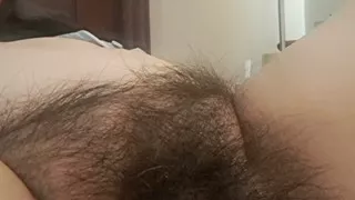A mature MILF's puckered ass in view.