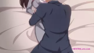 MILF agent initiates hard bedroom sex with younger colleague - Dubbed Uncensored