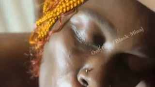 Livingroom Homemade Sex with Big Ass Blackminaj