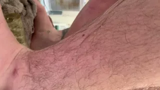 Teasing my big cock