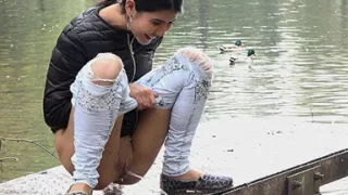 Off the jetty by Got2Pee where girls come to piss
