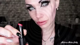 Give your cum and soul to my demonic red lips
