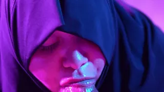 Close Up Horny Arab Girl Deep Blowjob Taboo