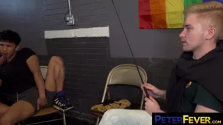 PETERFEVER Levy Foxx Is Double Barebacked By Jessie Lee And Danny Willcoxx
